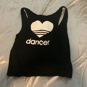Sugar and bruno youth one size dance tank top